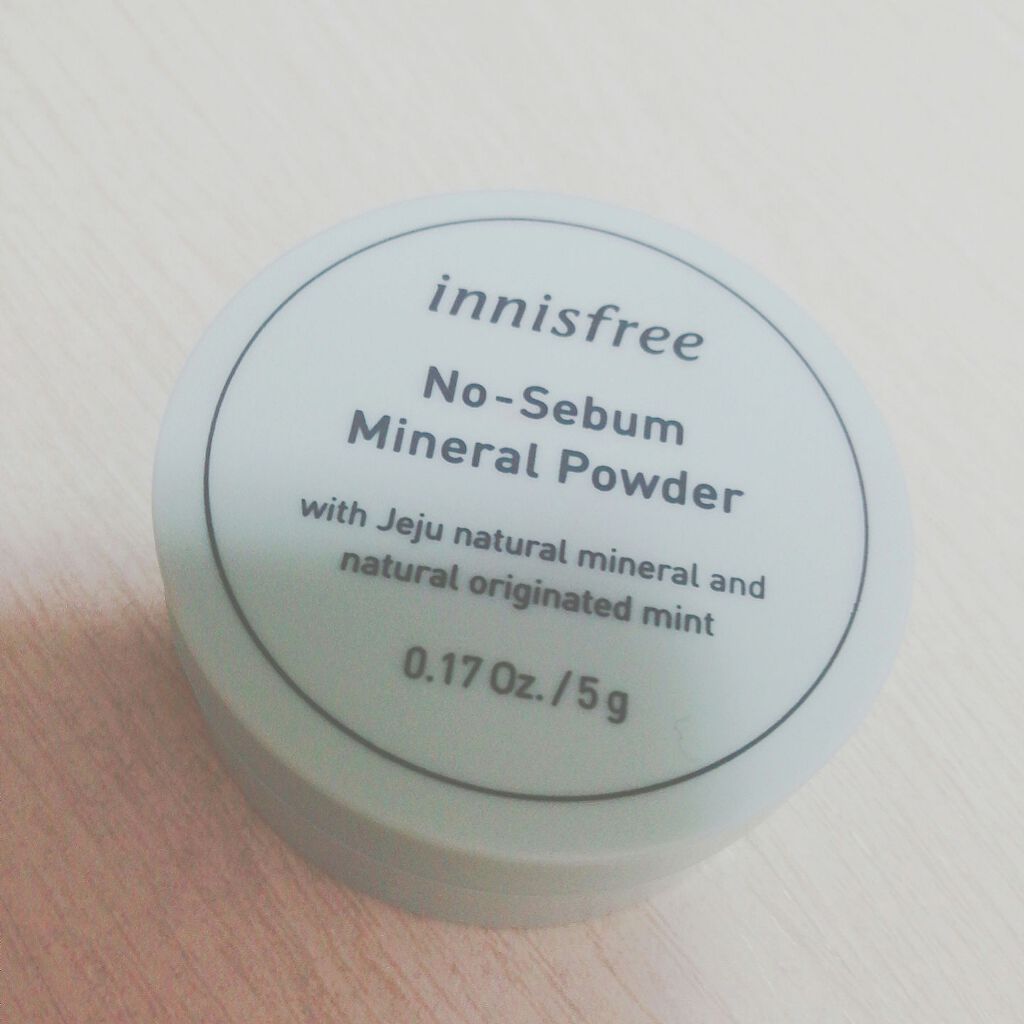 ノーセバム ミネラルパウダー/innisfree/ルースパウダーを使ったクチコミ（1枚目）