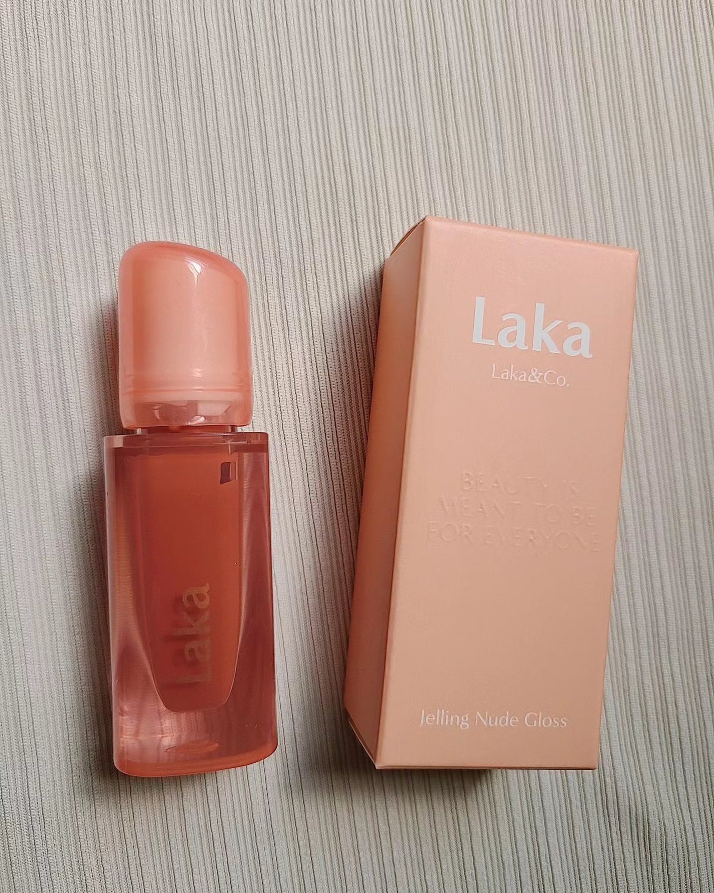 ジェリーイングヌードグロス/Laka/リップグロスを使ったクチコミ(8枚目)