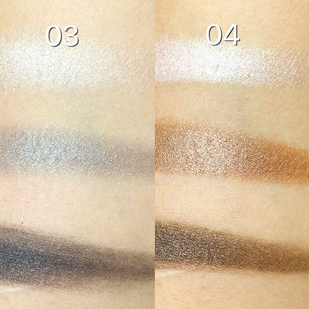 トーンアップアイシャドウ/CEZANNE/アイシャドウパレットを使ったクチコミ（3枚目）