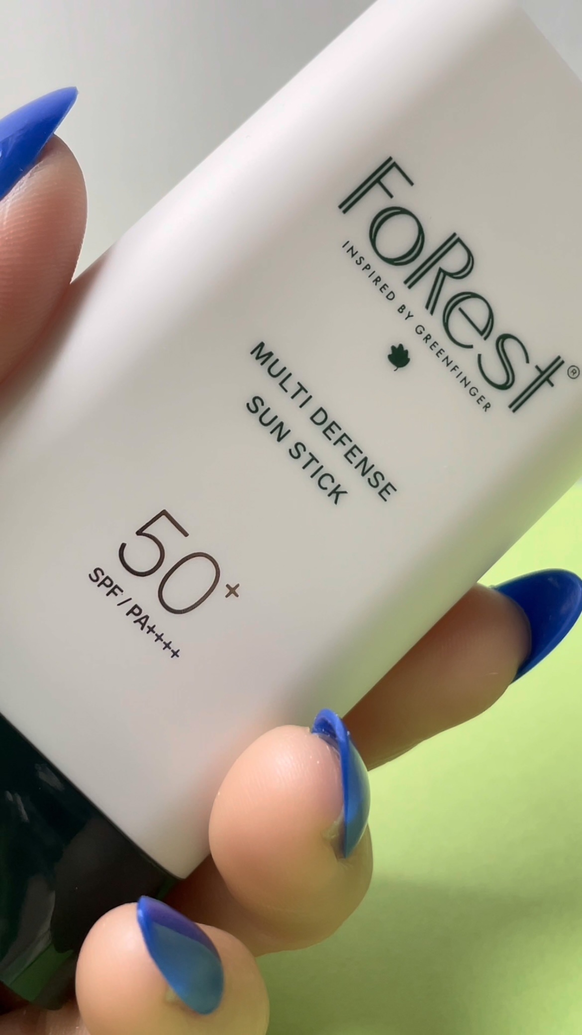 マルチディフェンスUVスティック/FoRest by Greenfinger/日焼け止めスティックを使ったクチコミ（3枚目）