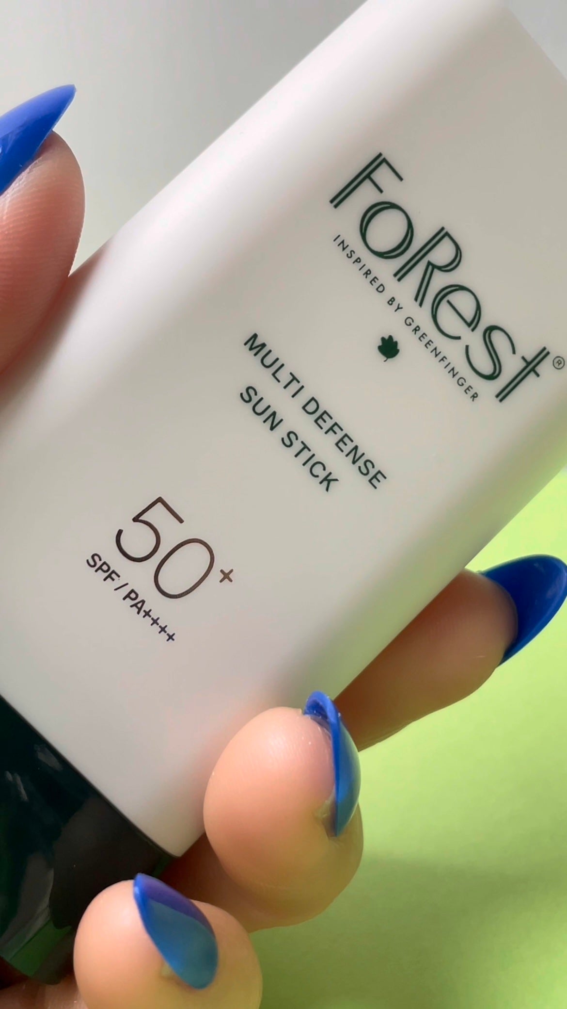 マルチディフェンスUVスティック/FoRest by Greenfinger/日焼け止めスティックを使ったクチコミ(3枚目)