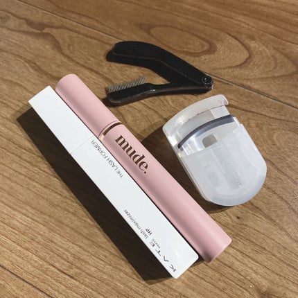 MD インスパイアロングラッシュ カーリングマスカラ/mude/マスカラを使ったクチコミ(2枚目)