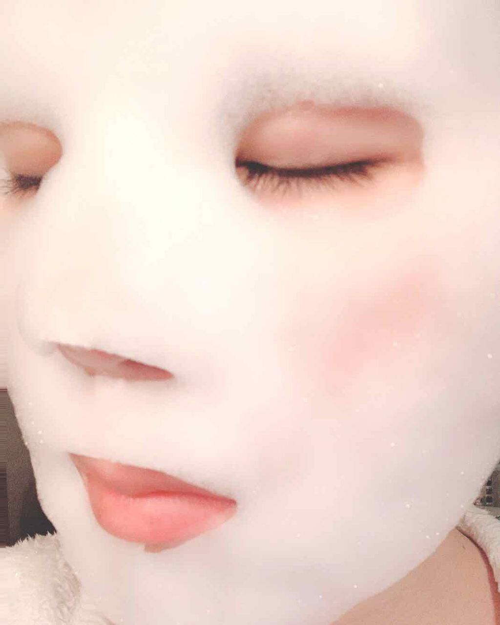 ホワイト もこもこ白泡マスク/リッツ/洗い流すパック・マスクを使ったクチコミ（2枚目）