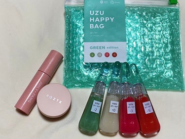UZU HAPPY BAG GREEN edition/UZU BY FLOWFUSHI/メイクアップキットを使ったクチコミ（3枚目）