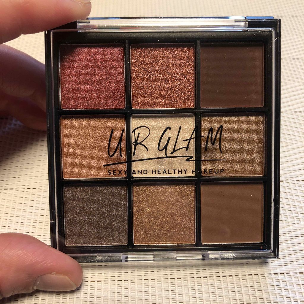 UR GLAM BLOOMING EYE COLOR PALETTE/U R GLAM/アイシャドウパレットを使ったクチコミ(1枚目)
