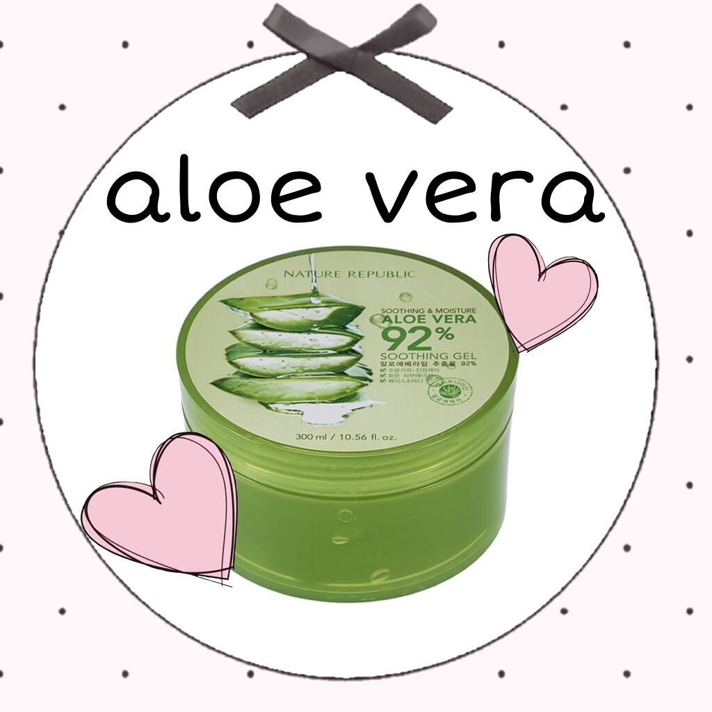 マイルド&モイスチャーアロエジェル/ネイチャーリパブリック/ボディローションを使ったクチコミ(1枚目)