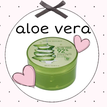 マイルド&モイスチャーアロエジェル/ネイチャーリパブリック/ボディローションを使ったクチコミ(1枚目)