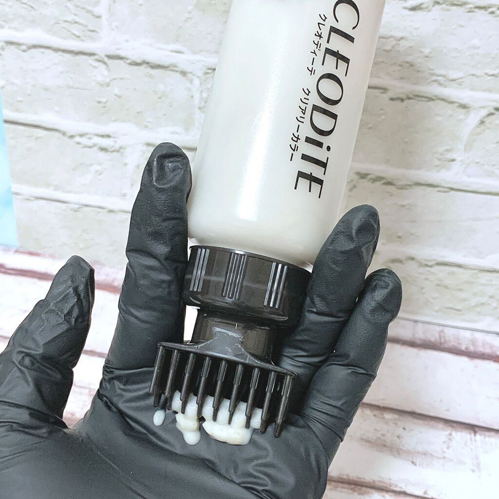 クリアリーカラー (白髪用) /クレオディーテ/ヘアカラーを使ったクチコミ(3枚目)