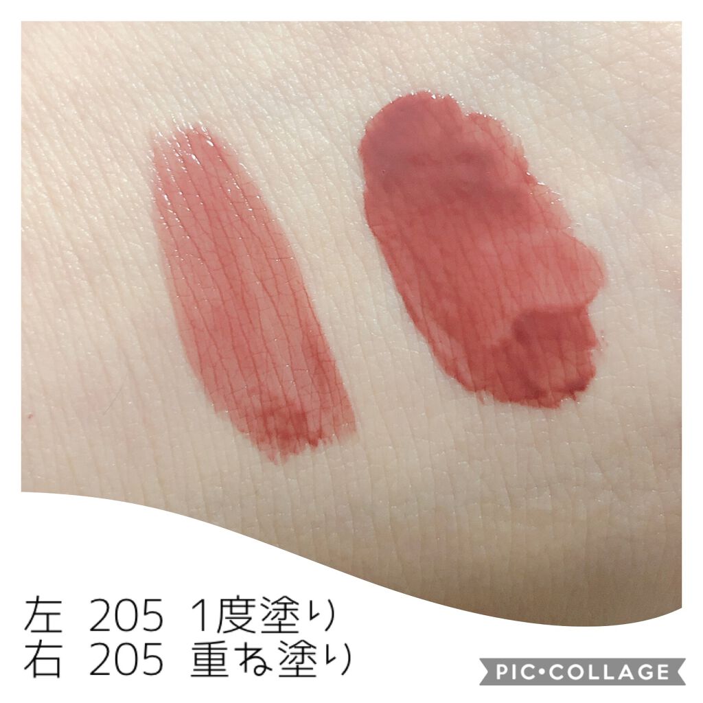 ルージュ ピュールクチュール ヴェルニ ウォーターステイン/YVES SAINT LAURENT BEAUTE/口紅を使ったクチコミ(4枚目)