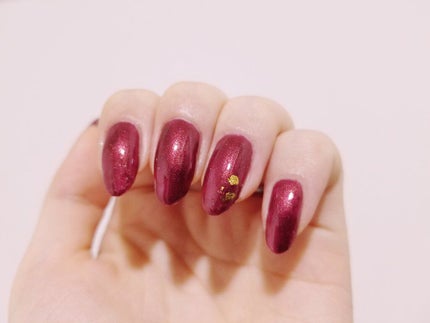 ミニネイル RD09 レッドスターダスト/パラドゥ/マニキュアを使ったクチコミ(2枚目)