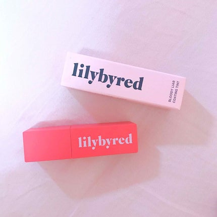ブラッディライアー コーティングティント/lilybyred/リップティントを使ったクチコミ(1枚目)