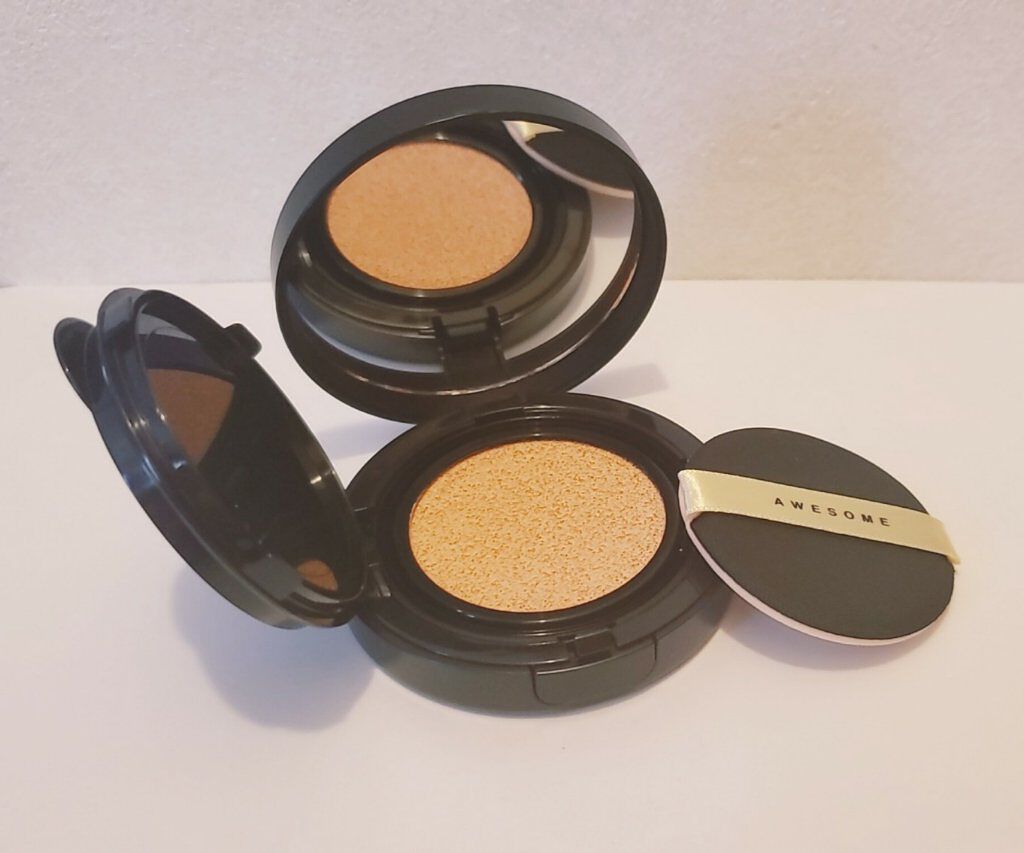 タッチクッション AWESOME/S2ND/クッションファンデーションを使ったクチコミ（2枚目）