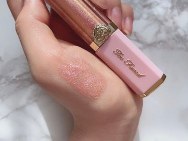 リッチ＆ダズリン ハイシャイン スパークリング リップグロス/Too Faced/リップグロスを使ったクチコミ（3枚目）