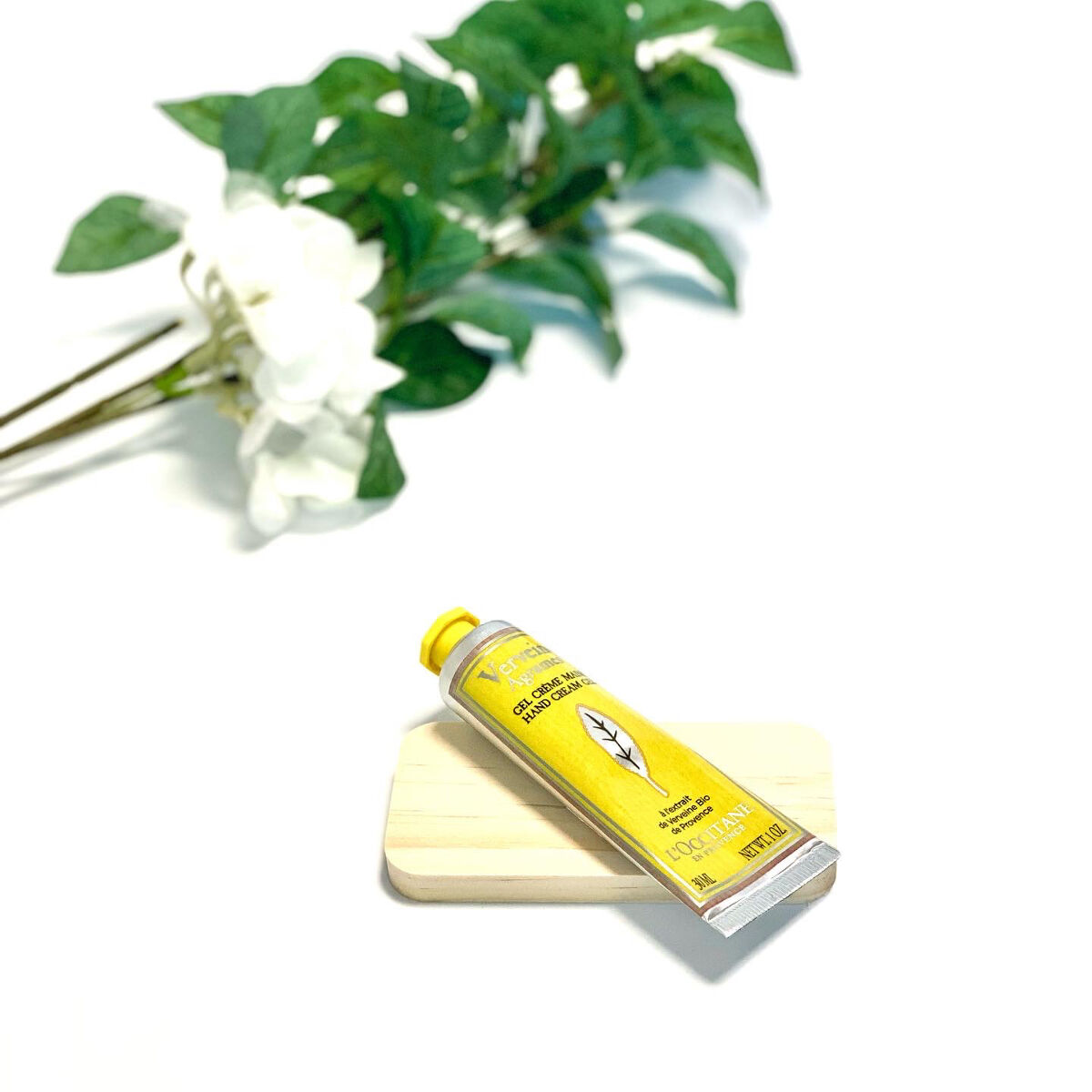 シトラスヴァーベナ アイスハンドクリーム/L'OCCITANE/ハンドクリームを使ったクチコミ（1枚目）