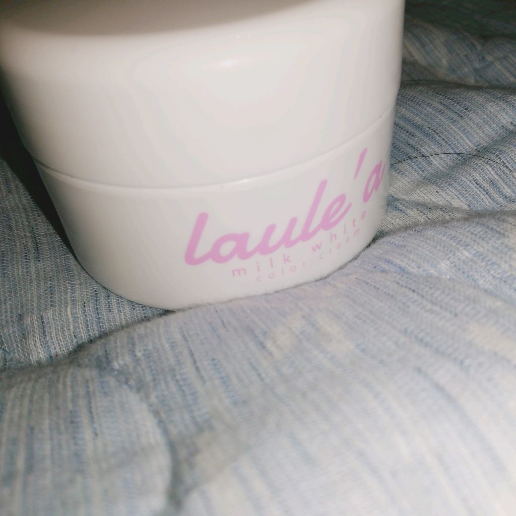 ミルクホワイトクリーム/Laule'a/フェイスクリームを使ったクチコミ(1枚目)