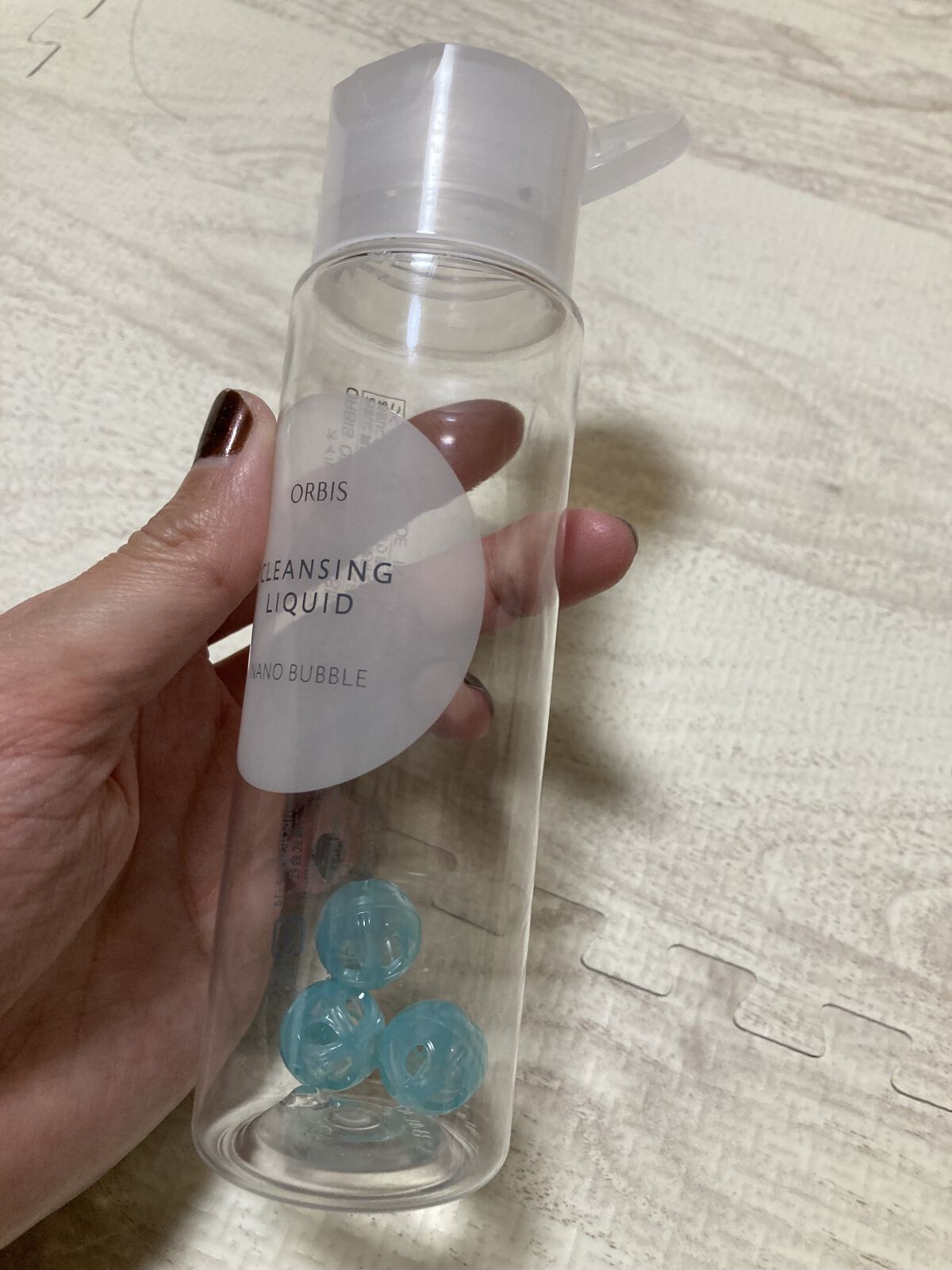 クレンジングリキッド ナノバブル（限定） 150ml/オルビス/クレンジングウォーターを使ったクチコミ（2枚目）