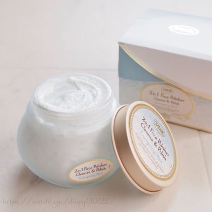 フェイスポリッシャー リフレッシング(ミント)/SABON/スクラブ・ゴマージュを使ったクチコミ(2枚目)