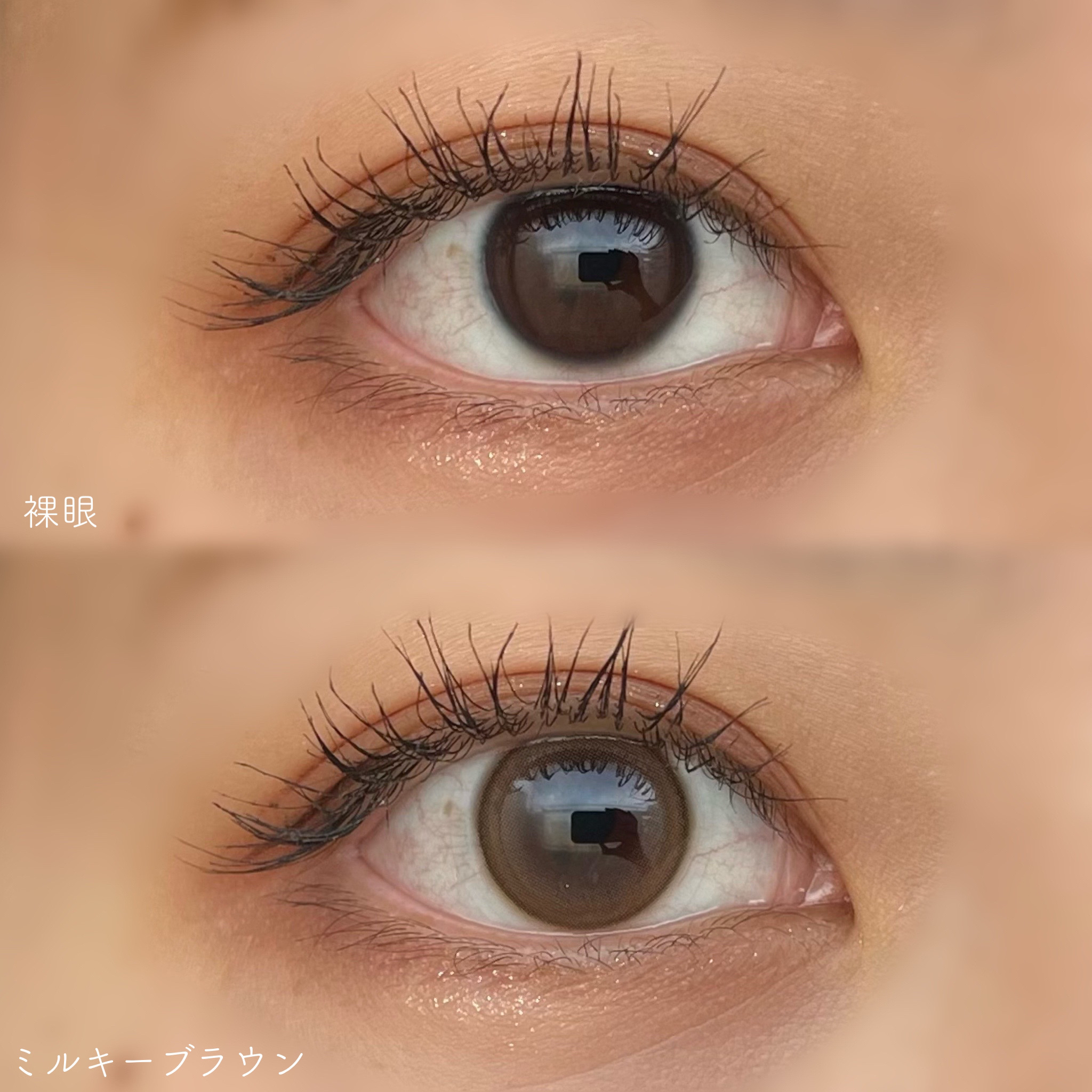 ShineTouch 1day/OLENS/ワンデー（１DAY）カラコンを使ったクチコミ（3枚目）