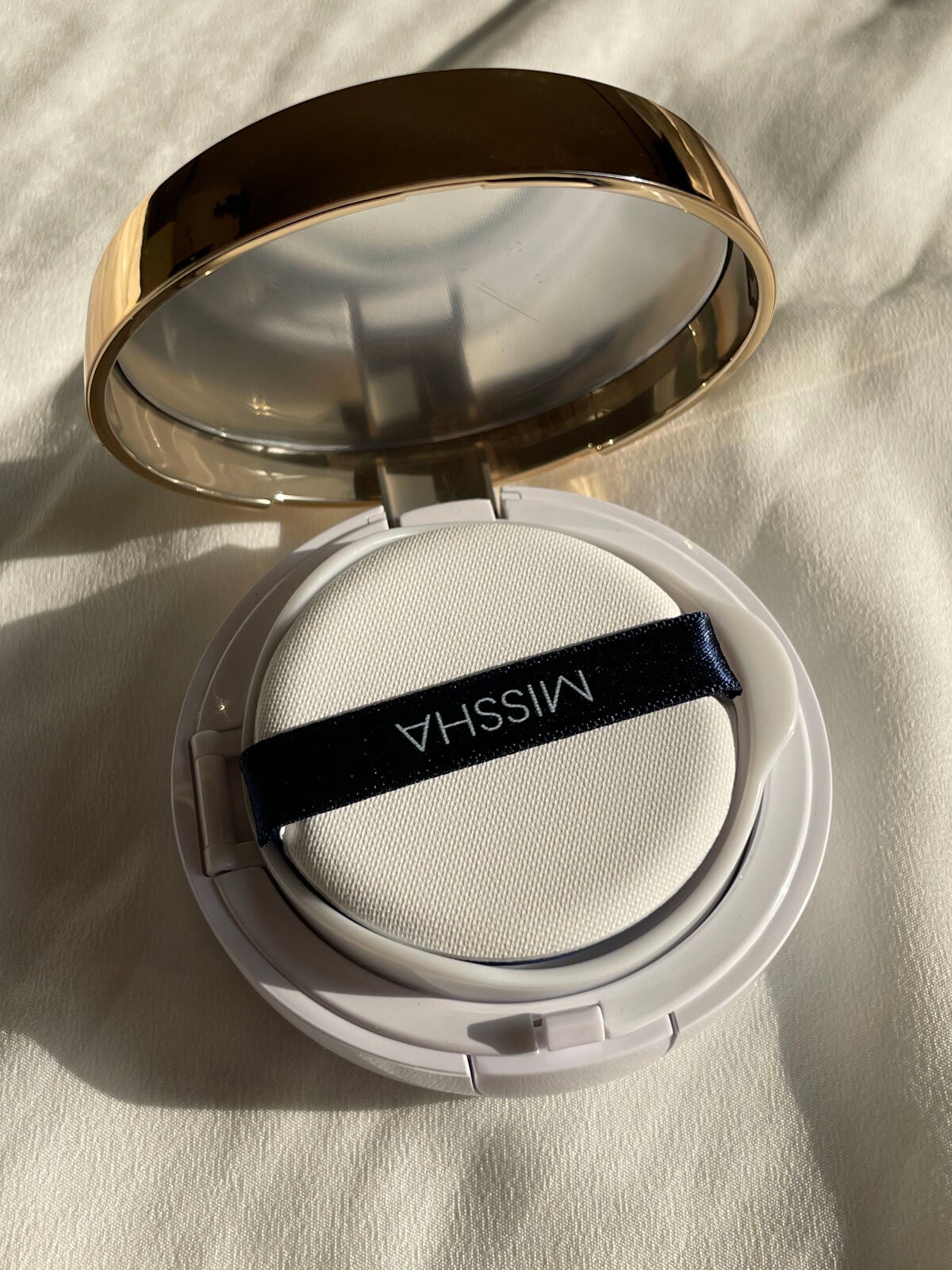 M クッション ファンデーション(モイスチャー)/MISSHA/クッションファンデーションを使ったクチコミ(4枚目)