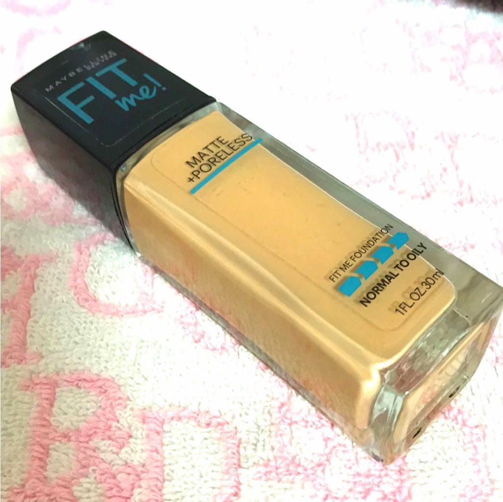 フィットミーリキッドファンデーション/MAYBELLINE NEW YORK/リキッドファンデーションを使ったクチコミ(1枚目)