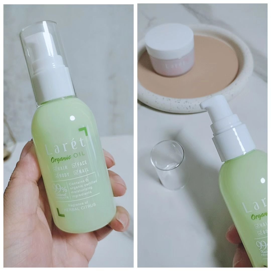 オーガニックバーム/Laret/ヘアバームを使ったクチコミ（2枚目）