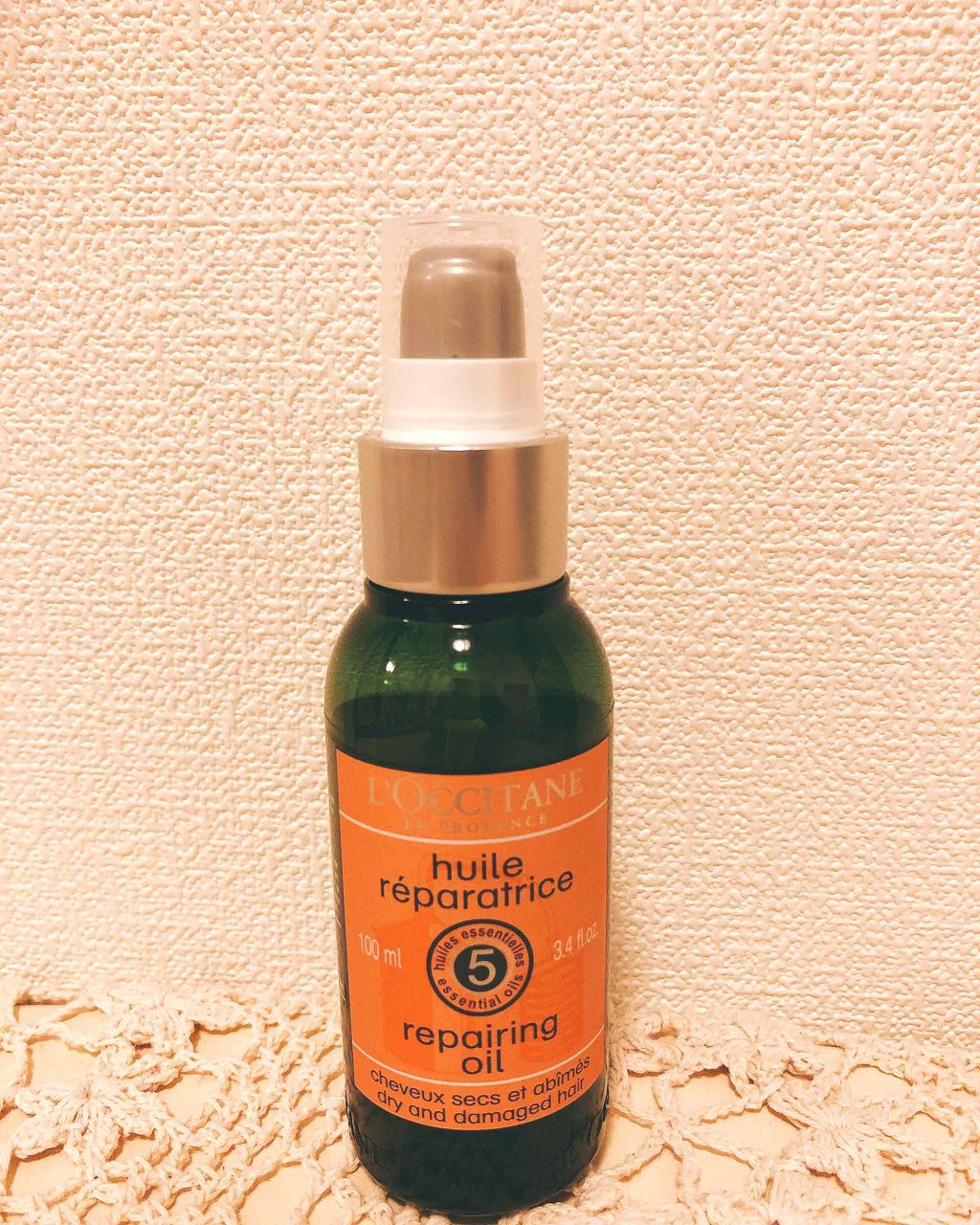 ファイブハーブス リペアリングヘアオイル/L'OCCITANE/ヘアオイルを使ったクチコミ(1枚目)