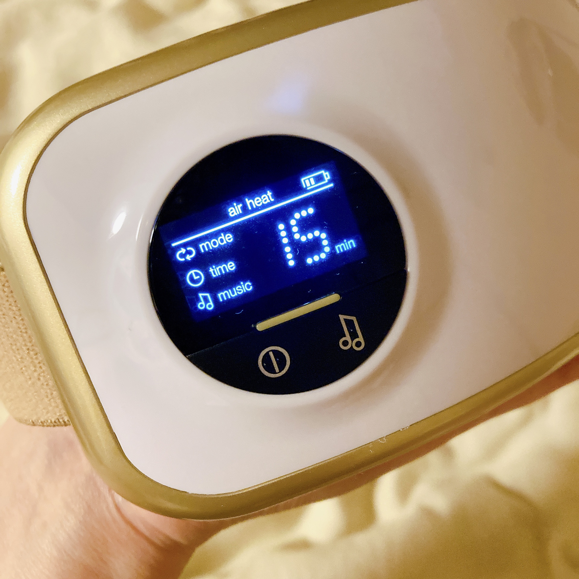 エアーアイマスク/LaLuna/アイマッサージャーを使ったクチコミ（1枚目）