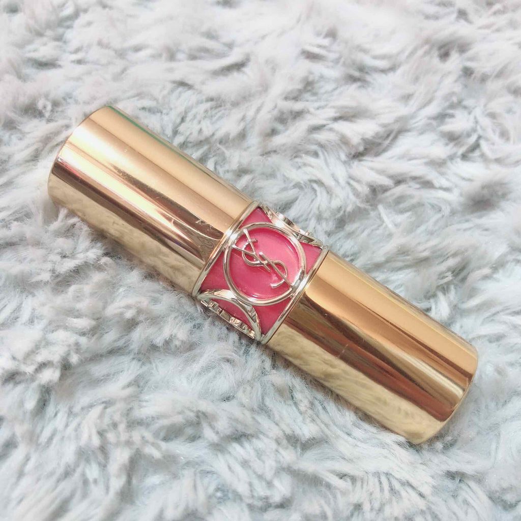 ルージュ ヴォリュプテ シャイン/YVES SAINT LAURENT BEAUTE/口紅を使ったクチコミ(1枚目)