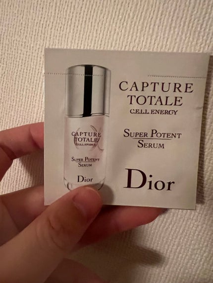 【旧】カプチュール トータル セル ENGY スーパー セラム/Dior/美容液を使ったクチコミ(1枚目)