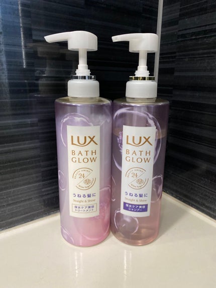 バスグロウ ストレート&シャイン シャンプー/トリートメント/LUX/市販シャンプーを使ったクチコミ(1枚目)