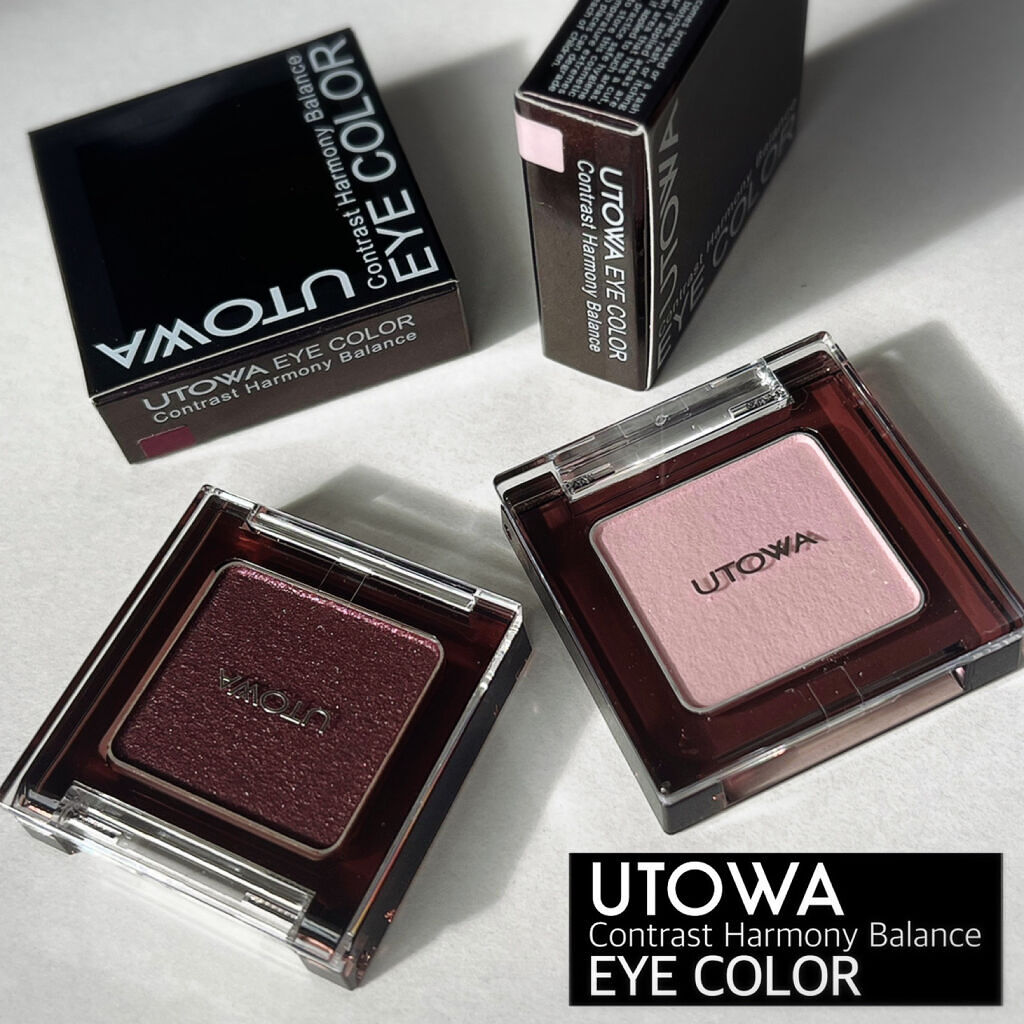 アイカラー/UTOWA/単色アイシャドウを使ったクチコミ（1枚目）