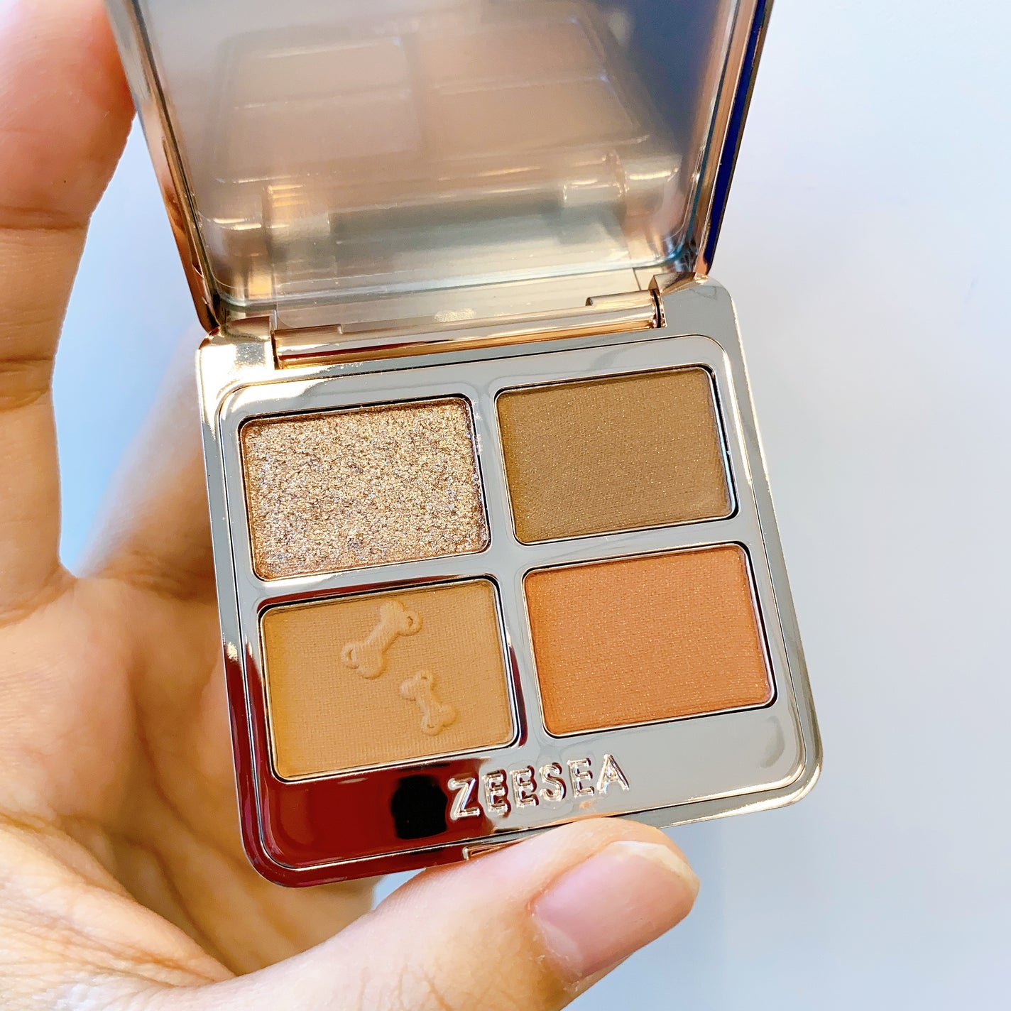 アニマルアイシャドウ(4シェード)/ZEESEA/アイシャドウパレットを使ったクチコミ(2枚目)