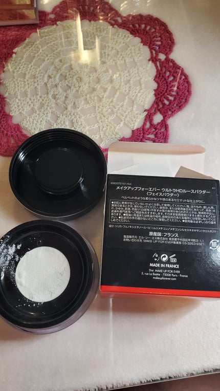 ウルトラHDルースパウダー/MAKE UP FOR EVER/ルースパウダーを使ったクチコミ(2枚目)
