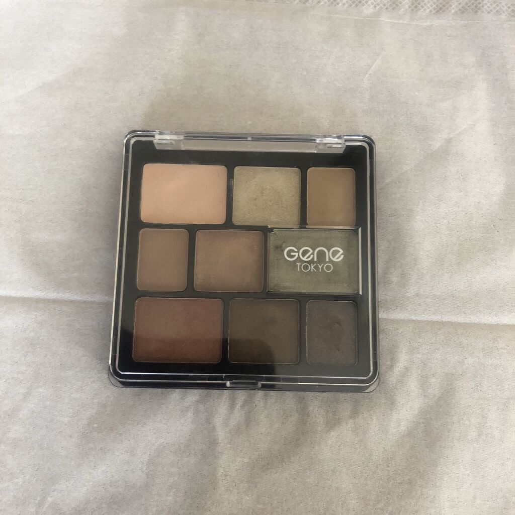 ムードアイシャドウパレット/GENE TOKYO/アイシャドウパレットを使ったクチコミ（1枚目）