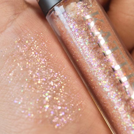 KATTISY Twinkle Beam Glitter Liner/YOUR BRAND/グリッターを使ったクチコミ(6枚目)