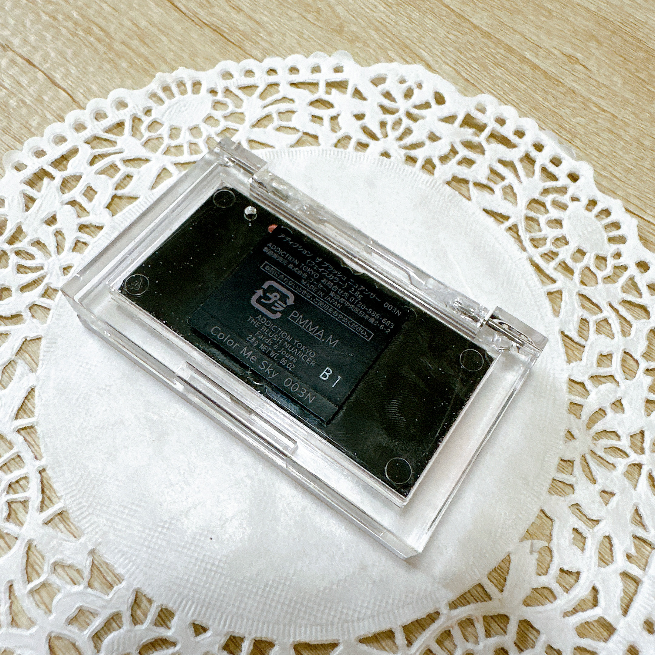 アディクション ザ ブラッシュ ニュアンサー 003N Color Me Sky/ADDICTION/パウダーチークを使ったクチコミ（3枚目）