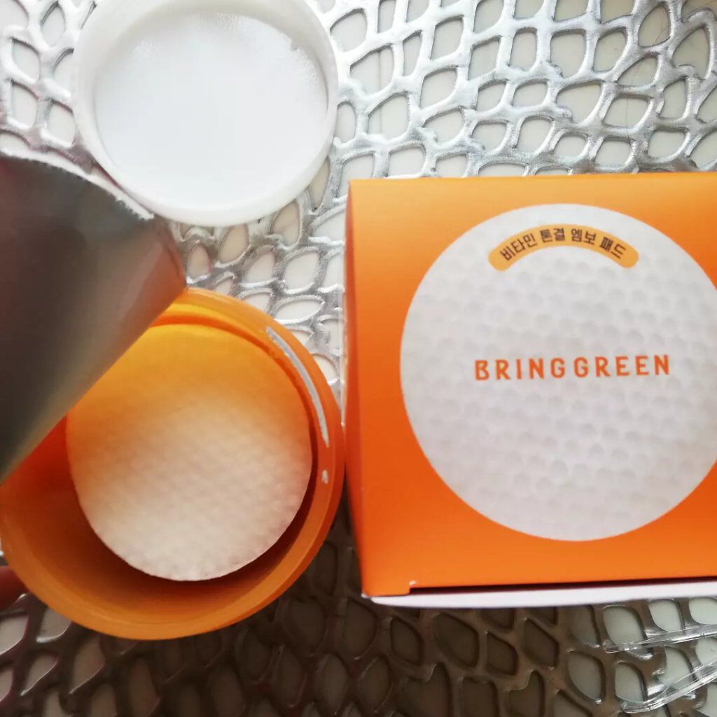 キャロットビタトナーパッド/BRING GREEN/トナーパッドを使ったクチコミ（2枚目）