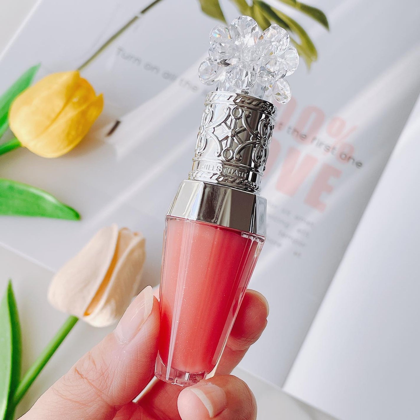 ジルスチュアート クリスタルブルーム リップブーケ セラム/JILL STUART/リッププランパーを使ったクチコミ(2枚目)