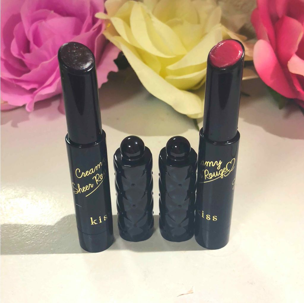 クリーミィシアールージュＴ/KiSS/口紅を使ったクチコミ（1枚目）