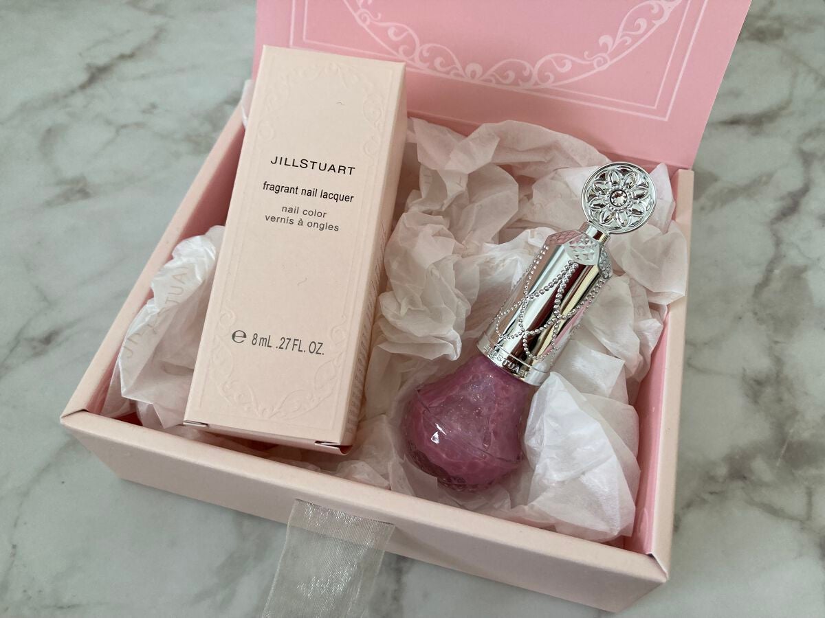 フレグラント ネイルラッカー/JILL STUART/マニキュアを使ったクチコミ(9枚目)