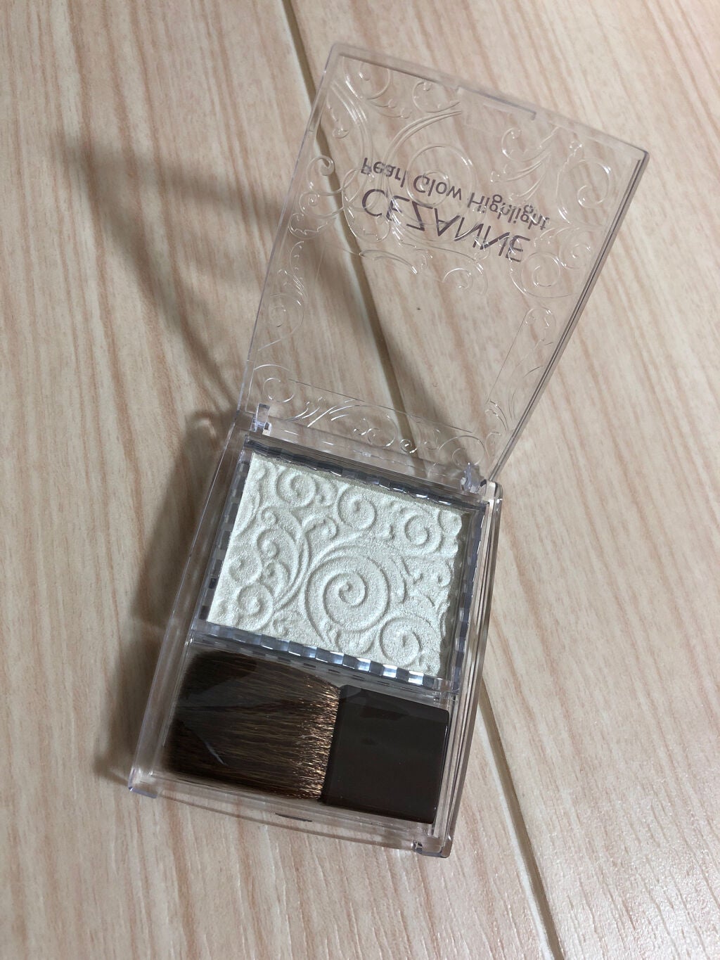 パールグロウハイライト/CEZANNE/パウダーハイライトを使ったクチコミ(3枚目)