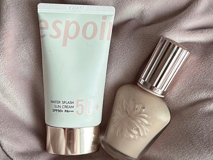 ウォータースプラッシュサンクリーム/espoir/日焼け止め・UVケアを使ったクチコミ(1枚目)