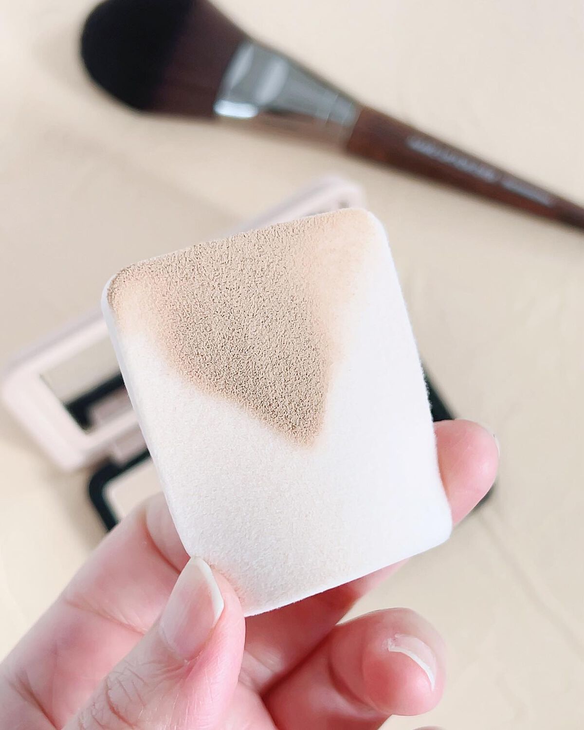 HDスキン マットベルベットコンパクト/MAKE UP FOR EVER/パウダーファンデーションを使ったクチコミ(6枚目)