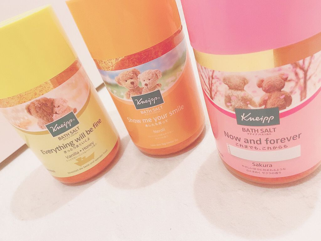 クナイプ バスソルト サクラの香り/クナイプ/無機塩系入浴剤を使ったクチコミ（1枚目）