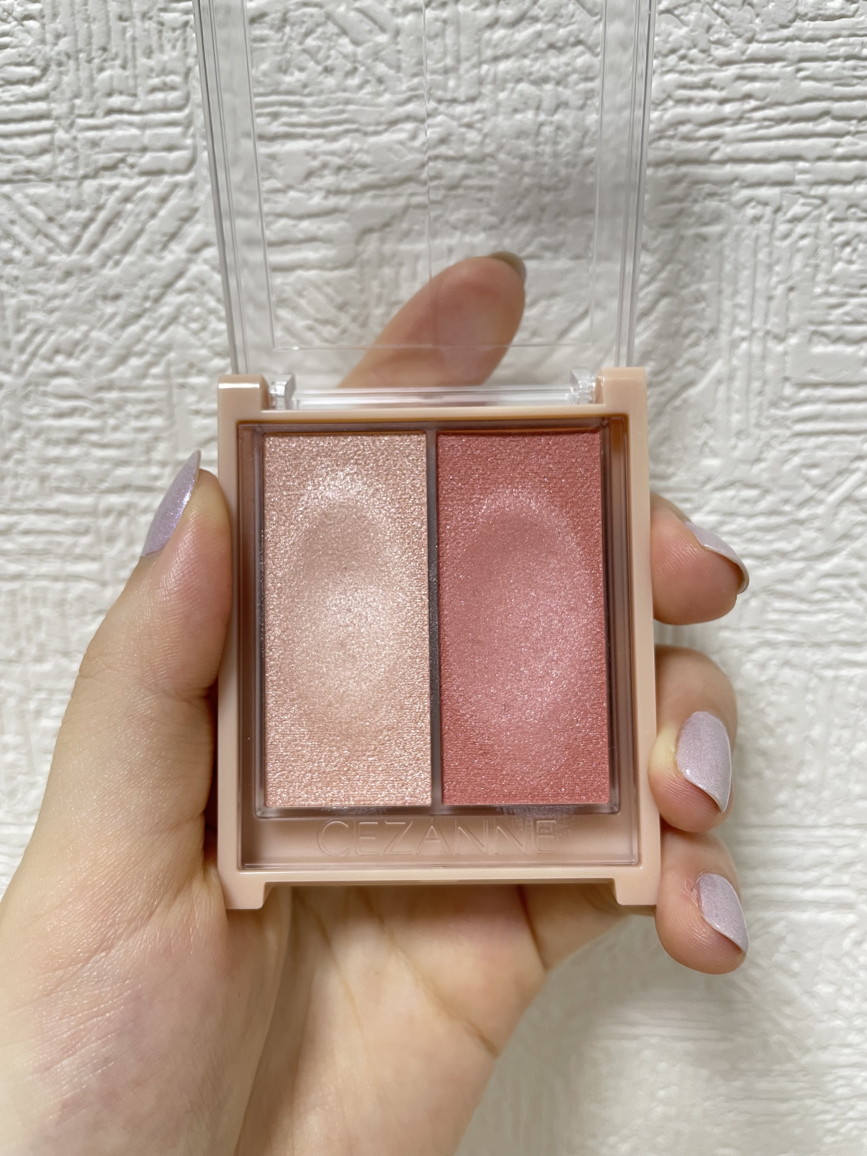 フェイスグロウカラー/CEZANNE/クリームハイライトを使ったクチコミ（2枚目）