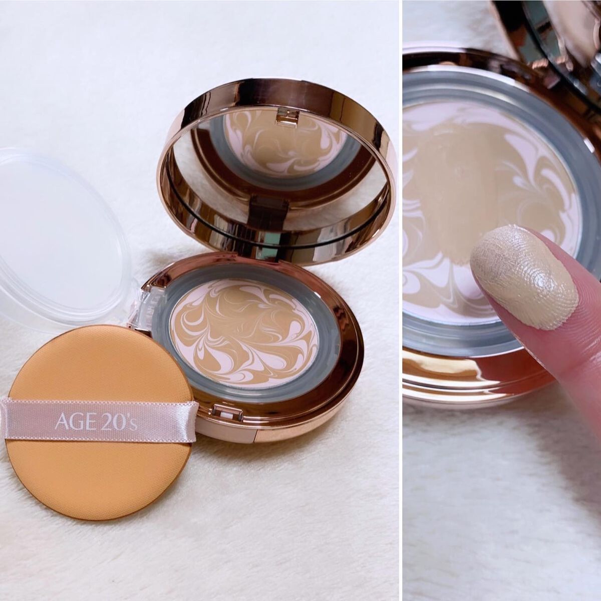 ORIGINAL ESSENCE COVER PACT/AGE20’s/クッションファンデーションを使ったクチコミ(4枚目)
