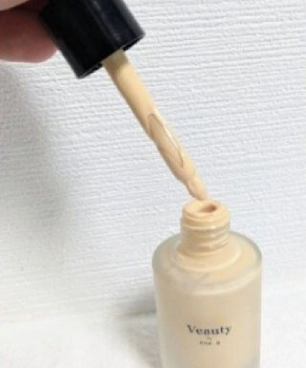 ヴィーガン カラーファンデーション オレンジ/Veauty by THE_B/リキッドファンデーションを使ったクチコミ（3枚目）