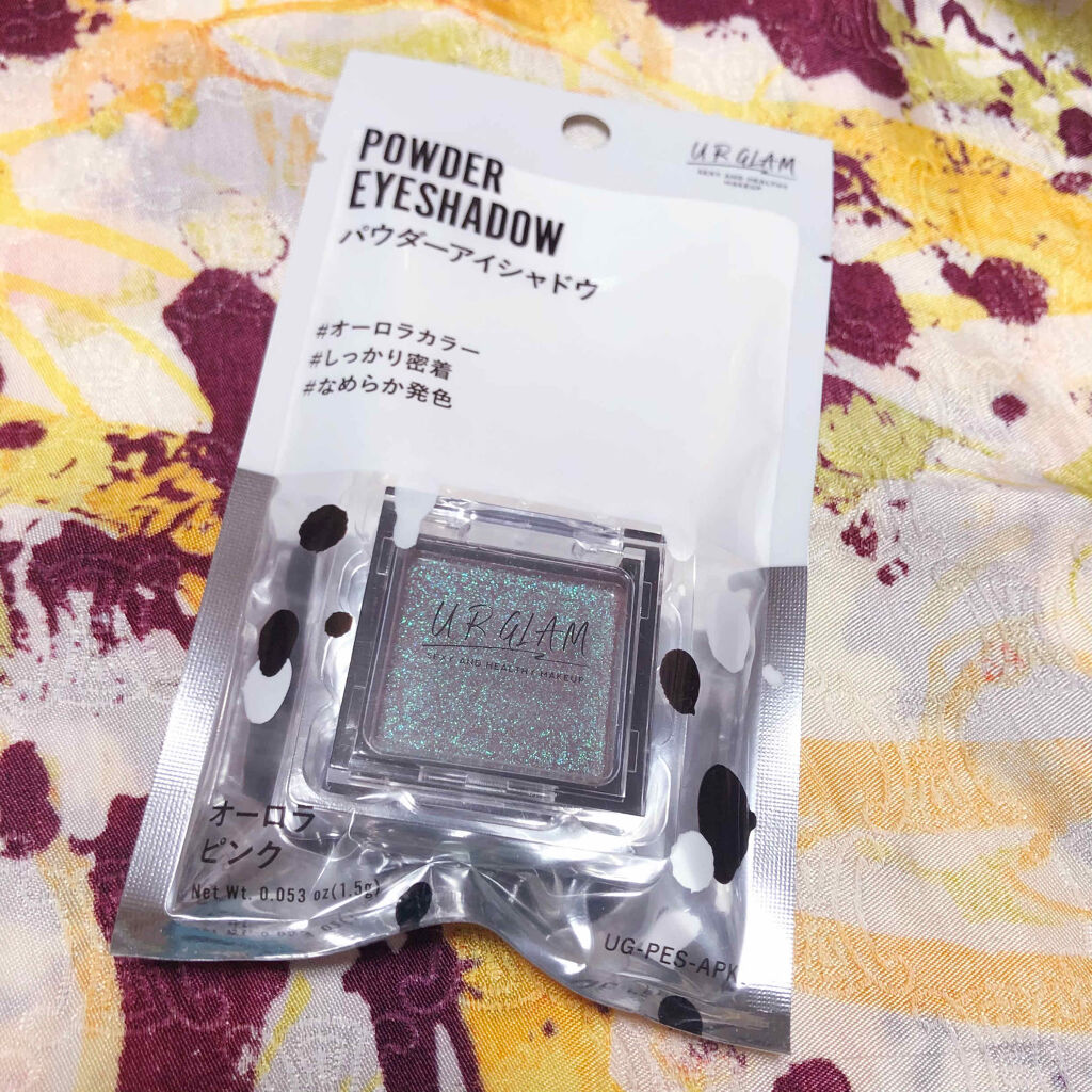 UR GLAM　POWDER EYESHADOW/U R GLAM/単色アイシャドウを使ったクチコミ（1枚目）