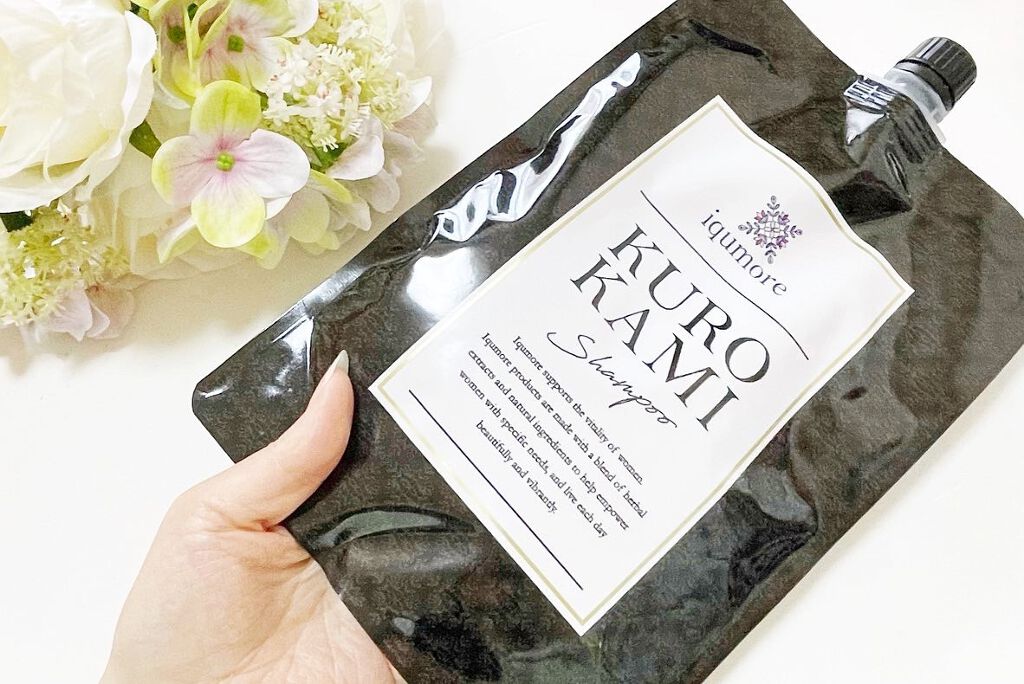 クロカミシャンプー/iqumore/市販シャンプーを使ったクチコミ（3枚目）