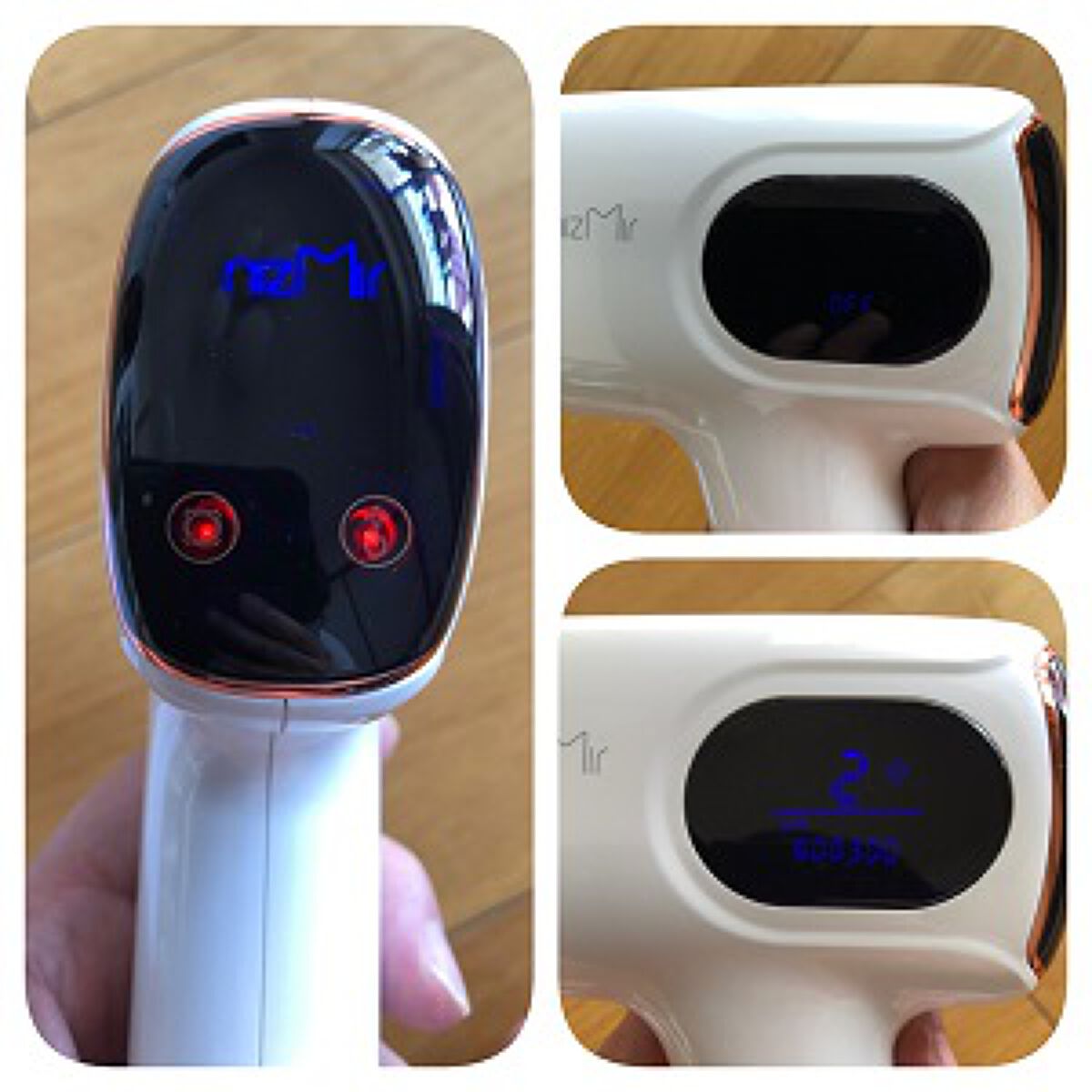 サファイヤIPL光脱毛器/NiZmir/家庭用脱毛器を使ったクチコミ(2枚目)